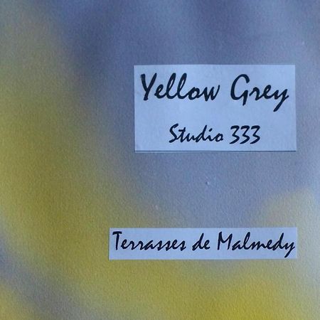 Les Terrasses De Malmedy Studio 333 Yellow Grey Zewnętrze zdjęcie